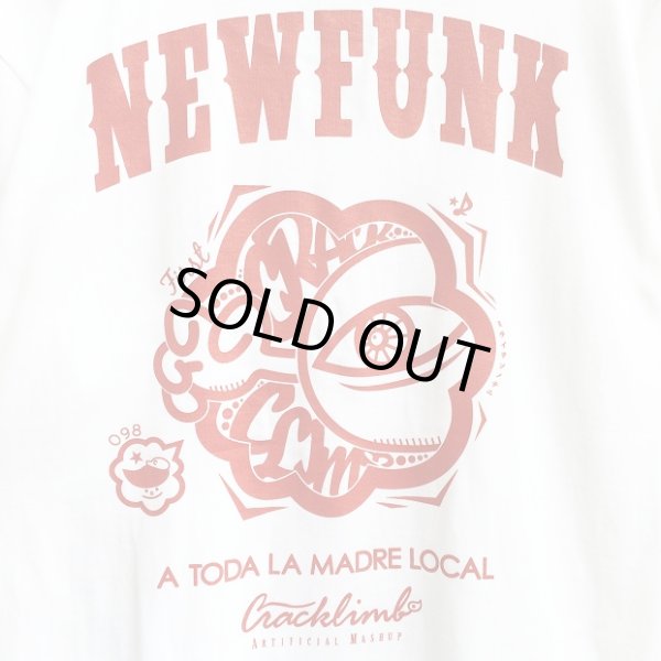 画像4: 【CRACKLIMB】 ONE HAND TEE (WHITE) (4)