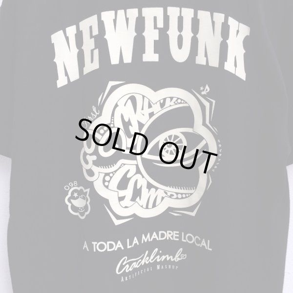 画像4: 【CRACKLIMB】 ONE HAND TEE (BLACK) (4)