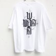 画像2: 【LIBE BRAND×ESOW】WOM CROSS POCKET TEE (WHITE) (2)