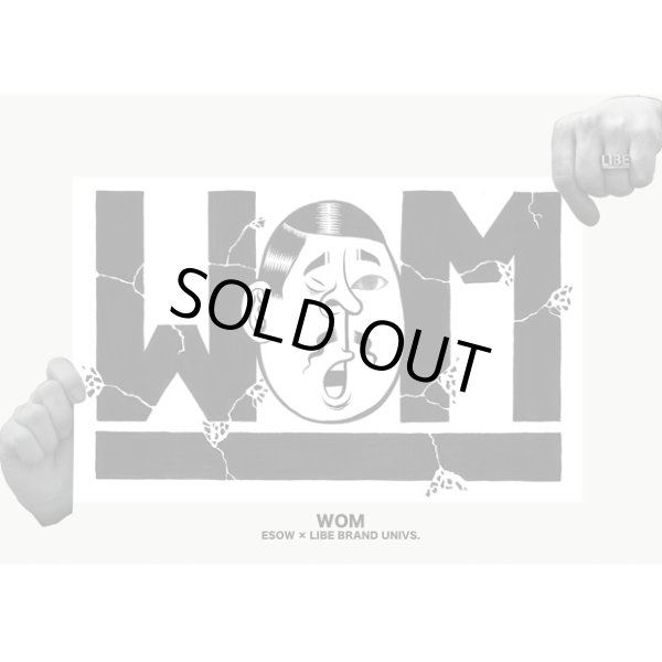画像6: 【LIBE BRAND×ESOW】WOM EYE TEE (WHITE) (6)
