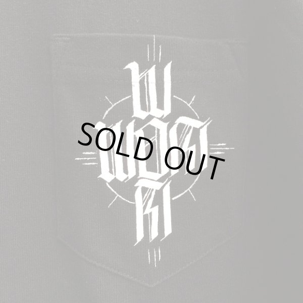 画像3: 【LIBE BRAND×ESOW】WOM CROSS POCKET TEE (BLACK) (3)