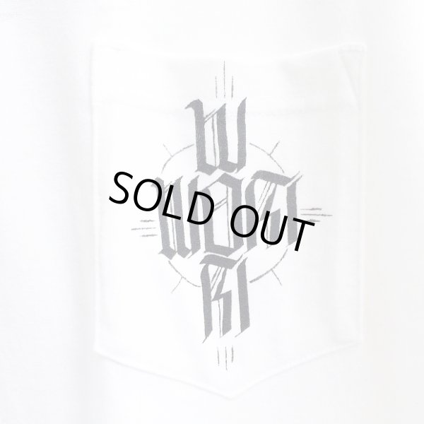 画像3: 【LIBE BRAND×ESOW】WOM CROSS POCKET TEE (WHITE) (3)