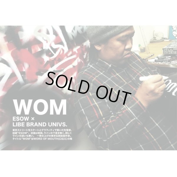 画像6: 【LIBE BRAND×ESOW】WOM CROSS POCKET TEE (WHITE) (6)