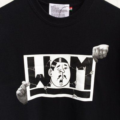 画像1: 【LIBE BRAND×ESOW】WOM EYE TEE (BLACK)