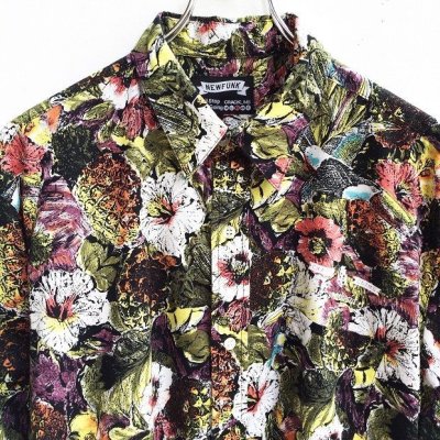 画像3: 【CRACKLIMB】FLOUR PATTERN SHIRT (MIX)