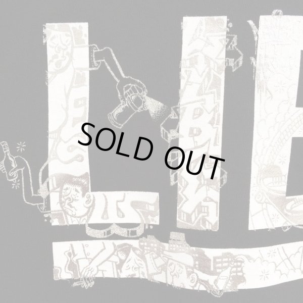 画像4: 【LIBE BRAND×ESOW】ESOW BIG LOGO TEE (BLACK) (4)