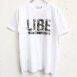 画像1: 【LIBE BRAND×ESOW】ESOW BIG LOGO TEE (WHITE) (1)