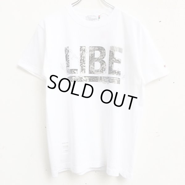 画像1: 【LIBE BRAND×ESOW】ESOW BIG LOGO TEE (WHITE) (1)