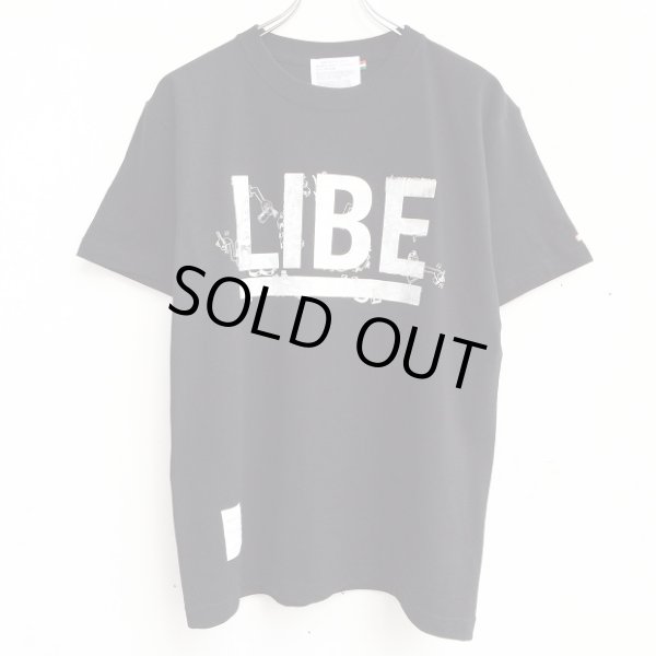 画像1: 【LIBE BRAND×ESOW】ESOW BIG LOGO TEE (BLACK) (1)