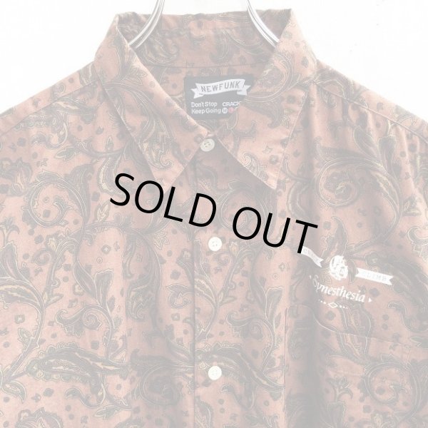 画像3: PAISLEY PATTERN SHIRT (B/B) (3)