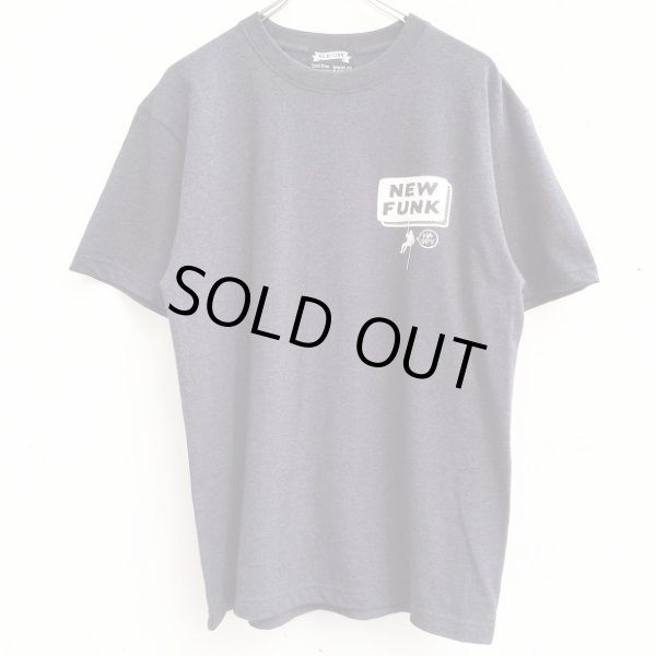 画像2: 【CRACKLIMB】 FLY UP TEE (Heather Navy) (2)