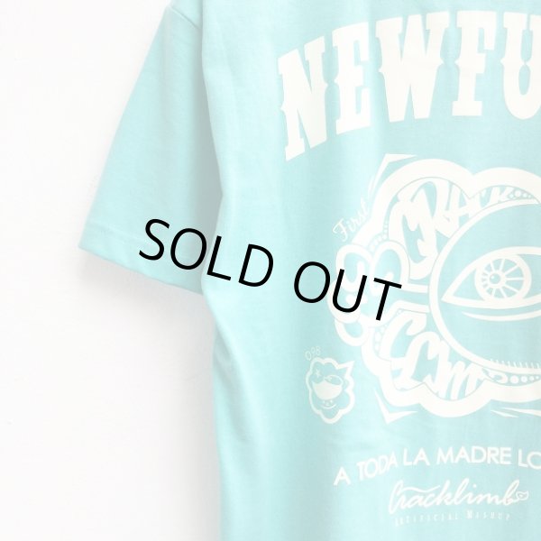 画像4: 【CRACKLIMB】 ONE HAND TEE (LIGHT MINT) (4)