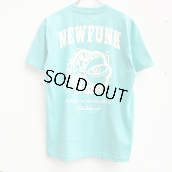 画像1: 【CRACKLIMB】 ONE HAND TEE (LIGHT MINT) (1)