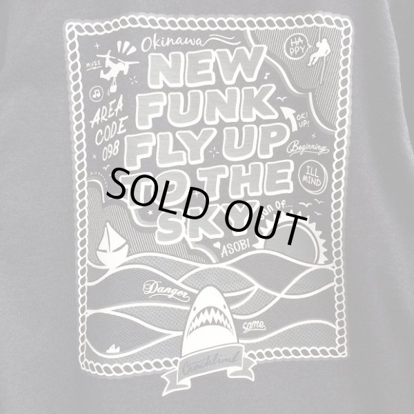画像4: 【CRACKLIMB】 FLY UP TEE (Heather Navy) (4)