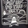 画像6: 【CRACKLIMB】 FLY UP TEE (Heather Navy) (6)