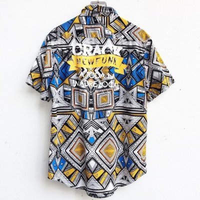 画像2: 【CRACKLIMB】MIX PATTERN SHIRT