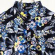 画像3: 【CRACKLIMB】FLOUR PATTERN SHIRT (BLU) (3)