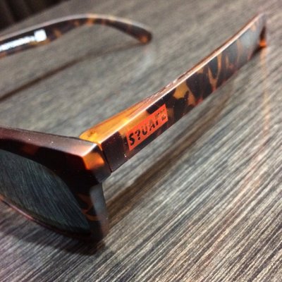 画像1: 【SQUARE】 BOX LOGO SUNGLASS (BROWN LEOPARD)