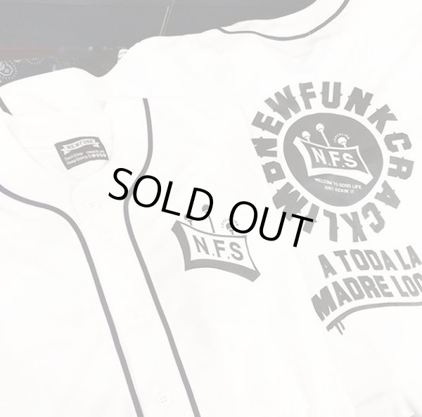 画像6: 【CRACKLIMB】SOUTH V.I.P. BASEBALL SHIRT (WHITE) (6)