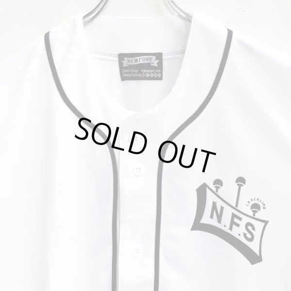 画像3: 【CRACKLIMB】SOUTH V.I.P. BASEBALL SHIRT (WHITE) (3)