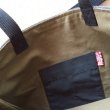 画像5: 【CRACKLIMB】TOTE BAG (RED/DNM) (5)