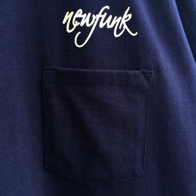 画像1: 【CRACKLIMB】SOUTH V.I.P. POCKET TEE (NAVY)