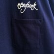 画像3: 【CRACKLIMB】SOUTH V.I.P. POCKET TEE (NAVY) (3)