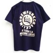 画像1: 【CRACKLIMB】SOUTH V.I.P. POCKET TEE (NAVY) (1)