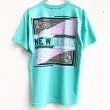 画像1: 【CRACKLIMB】PAISLEY BANDANA TEE (LIGHT MINT) (1)