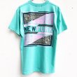 画像1: 【CRACKLIMB】PAISLEY BANDANA TEE (LIGHT MINT) (1)