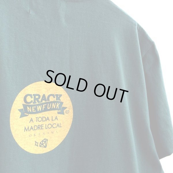 画像4: 【CRACKLIMB】 FLAG TEE (D.GREEN) (4)