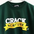 画像3: 【CRACKLIMB】 FLAG TEE (D.GREEN) (3)