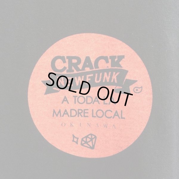 画像4: 【CRACKLIMB】 FLAG TEE (BLACK) (4)