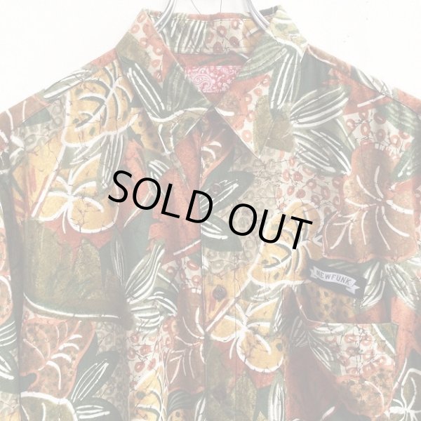 画像3: BOTANICAL PATTERN SHIRT (BLWN) (3)