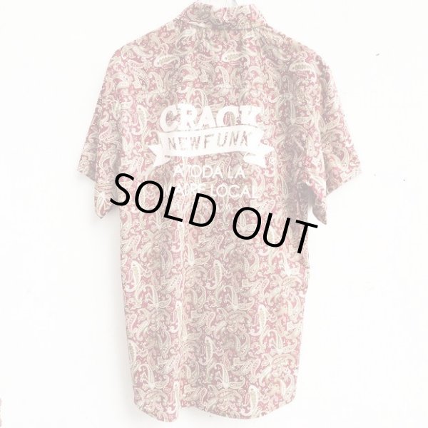 画像2: Paisley Pattern Shirt (RED) (2)