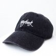 画像1: 【CRACKLIMB】 newfunk DENIM 6 PANEL CAP (BLACK) (1)