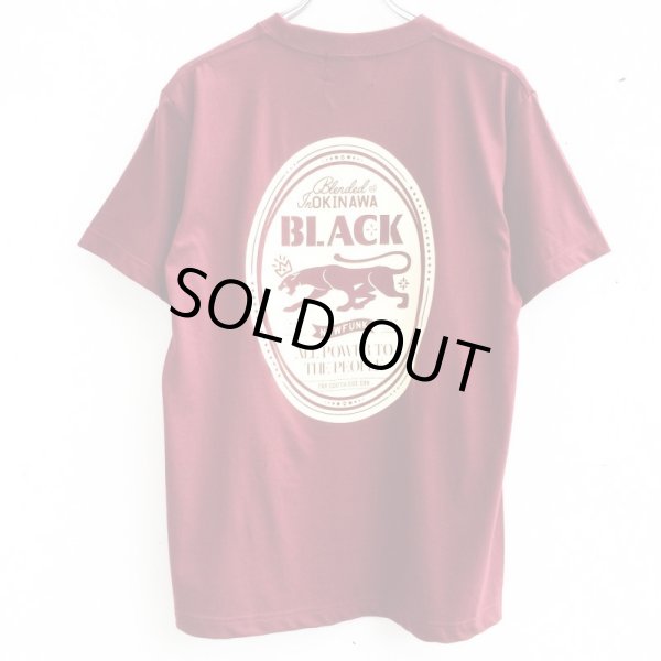 画像2: 【CRACKLIMB】 BLACK PANTHER TEE (WINE) (2)