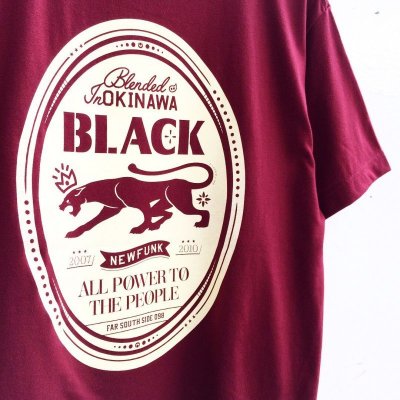 画像2: 【CRACKLIMB】 BLACK PANTHER TEE (WINE)