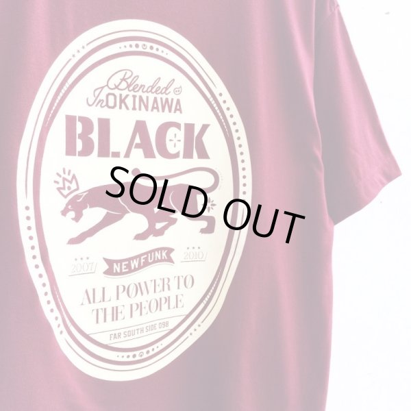 画像4: 【CRACKLIMB】 BLACK PANTHER TEE (WINE) (4)