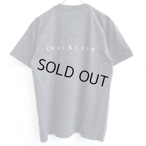 画像2: 【CRACKLIMB】HOMEZ TEE (Heather Navy) (2)