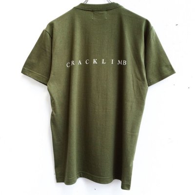 画像3: 【CRACKLIMB】HOMEZ TEE (D.GREEN)