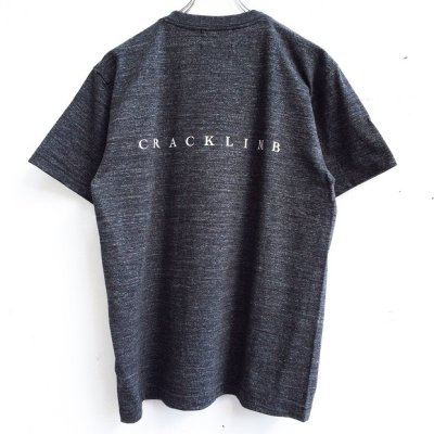 画像3: 【CRACKLIMB】HOMEZ TEE (Heather Navy)