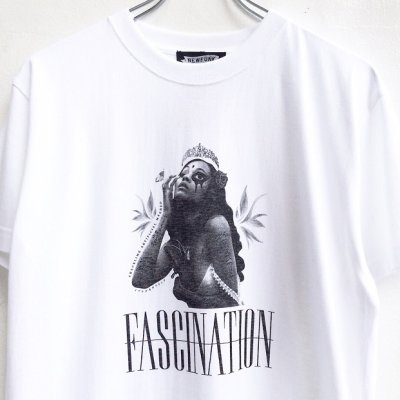 画像1: 【CRACKLIMB】FASCINATION TEE (WHITE)