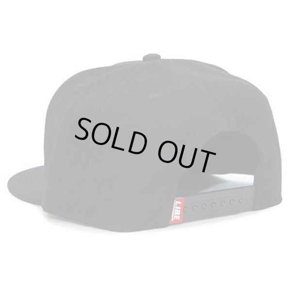 画像2: 【LIBE BRAND×QP】 QP BIG LOGO B.B CAP (BLACK) (2)