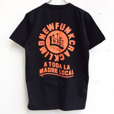 画像1: 【CRACKLIMB】SOUTH V.I.P. POCKET TEE (BLACK)