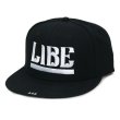 画像1: 【LIBE BRAND×QP】 QP BIG LOGO B.B CAP (BLACK) (1)