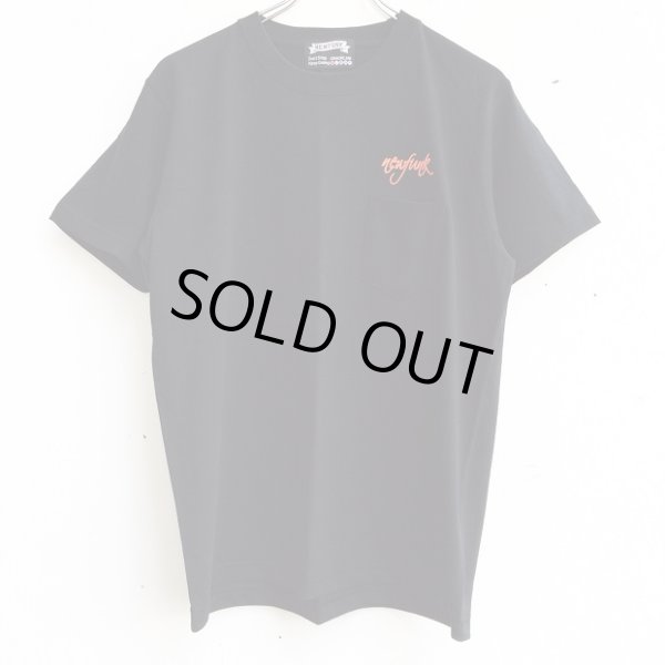 画像2: 【CRACKLIMB】SOUTH V.I.P. POCKET TEE (BLACK) (2)