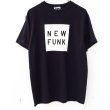 画像1: 【CRACKLIMB】CUBE LOGO PLANE TEE (BLACK) (1)