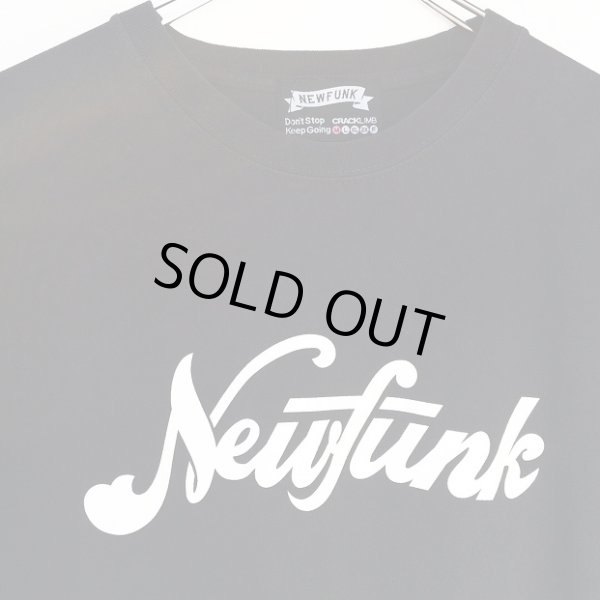 画像3: 【CRACKLIMB】'17 NEWFUNK LOGO WASH TEE (BLACK) (3)