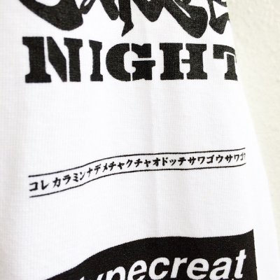 画像3: 【CRACKLIMB】 日本語 LONG TEE (WHITE)